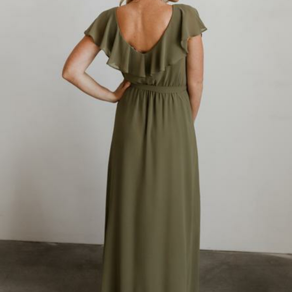 Katya Ruffle Maxi Dress - Picture 3 of 12